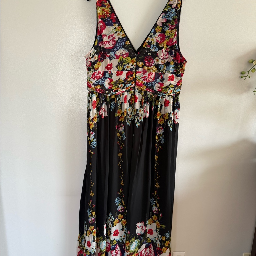 Ever Pretty Black Floral Maxi Dress